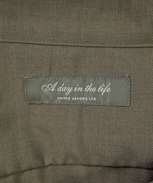 a day in the life UNITED ARROWS（アデイインザライフユナイテッドアローズ）カジュアルシャツ 茶 サイズ:XL メンズ/2200659938015