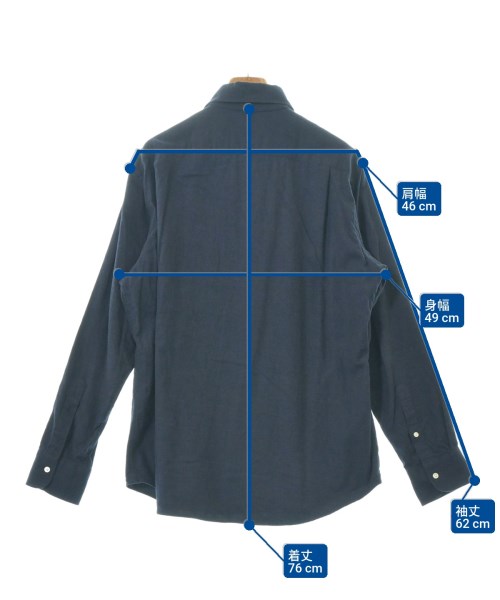 a day in the life UNITED ARROWS（アデイインザライフユナイテッドアローズ）カジュアルシャツ 紺 サイズ:XL メンズ/2200665044236