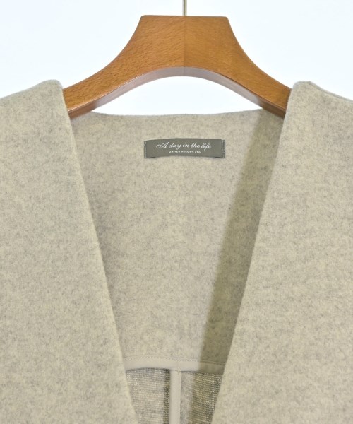 a day in the life UNITED ARROWS（アデイインザライフユナイテッドアローズ）ベスト グレー サイズ:F レディース/2200666177025