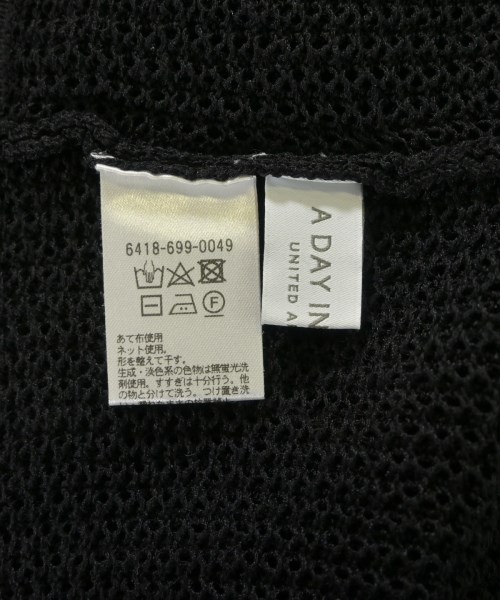 a day in the life UNITED ARROWS（アデイインザライフユナイテッドアローズ）カーディガン 黒 サイズ:-(M位) レディース/2200665652325