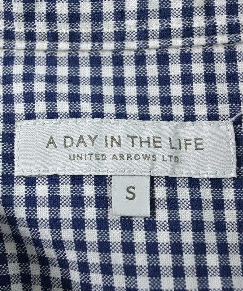 a day in the life UNITED ARROWS（アデイインザライフユナイテッドアローズ）カジュアルシャツ 紺 サイズ:S メンズ/2200666854117