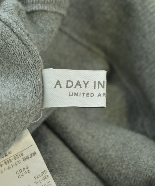a day in the life UNITED ARROWS（アデイインザライフユナイテッドアローズ）ロング・マキシ丈スカート グレー サイズ:M レディース/2200668052016