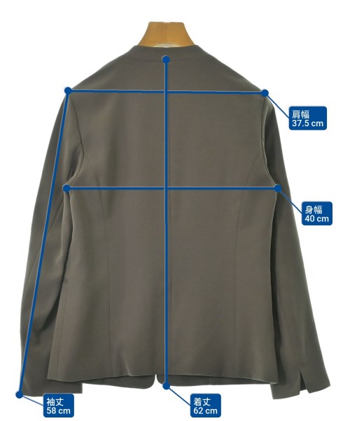 a day in the life UNITED ARROWS（アデイインザライフユナイテッドアローズ）ジャケット 茶 サイズ:38(M位) レディース/2200664856069