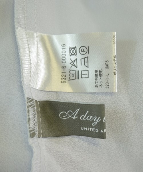 a day in the life UNITED ARROWS（アデイインザライフユナイテッドアローズ）ブラウス 青 サイズ:-(M位) レディース/2200726632075