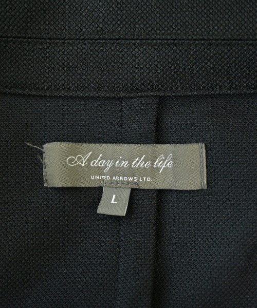 a day in the life UNITED ARROWS（アデイインザライフユナイテッドアローズ）カジュアルジャケット 黒 サイズ:L レディース/2200731439010