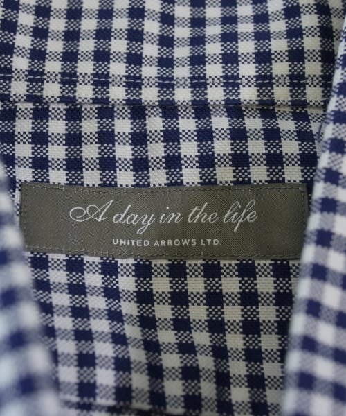 a day in the life UNITED ARROWS（アデイインザライフユナイテッドアローズ）カジュアルシャツ 紺 サイズ:S メンズ/2200725577100