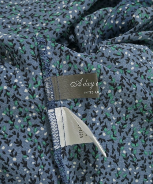 a day in the life UNITED ARROWS（アデイインザライフユナイテッドアローズ）ブラウス 青 サイズ:F レディース/2200733398049