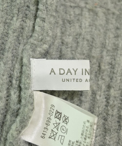 a day in the life UNITED ARROWS（アデイインザライフユナイテッドアローズ）ニット・セーター グレー サイズ:-(M位) レディース/2200733415029