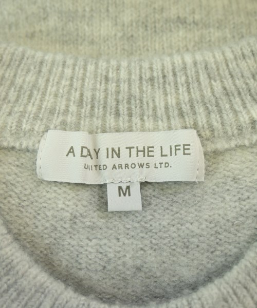 a day in the life UNITED ARROWS（アデイインザライフユナイテッドアローズ）ニット・セーター グレー サイズ:M メンズ/2200736428170