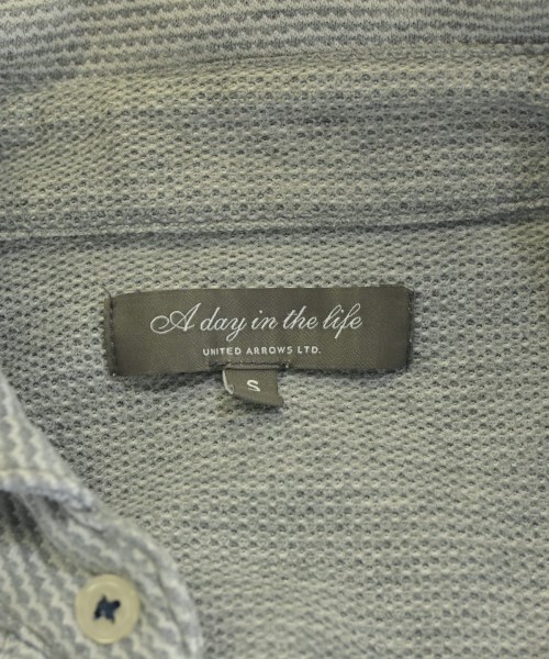 a day in the life UNITED ARROWS（アデイインザライフユナイテッドアローズ）ポロシャツ グレー サイズ:S メンズ/2200736693042