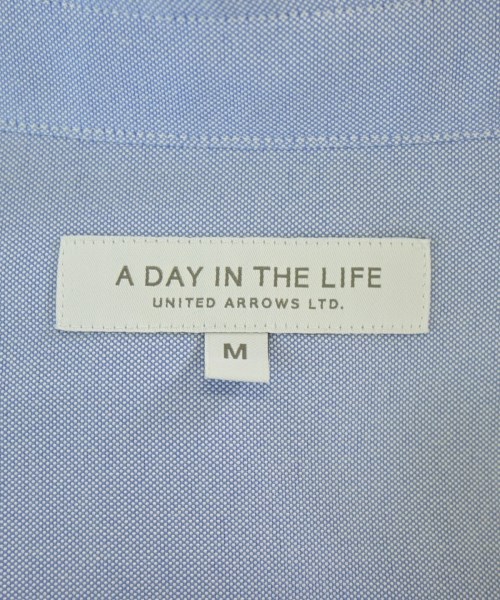 a day in the life UNITED ARROWS（アデイインザライフユナイテッドアローズ）カジュアルシャツ 青 サイズ:M メンズ/2200726647017