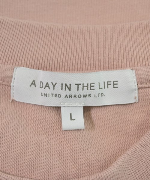 a day in the life UNITED ARROWS（アデイインザライフユナイテッドアローズ）Tシャツ・カットソー ピンク サイズ:L メンズ/2200727345011