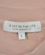 a day in the life UNITED ARROWS（アデイインザライフユナイテッドアローズ）Tシャツ・カットソー ピンク サイズ:L メンズ/2200727345011