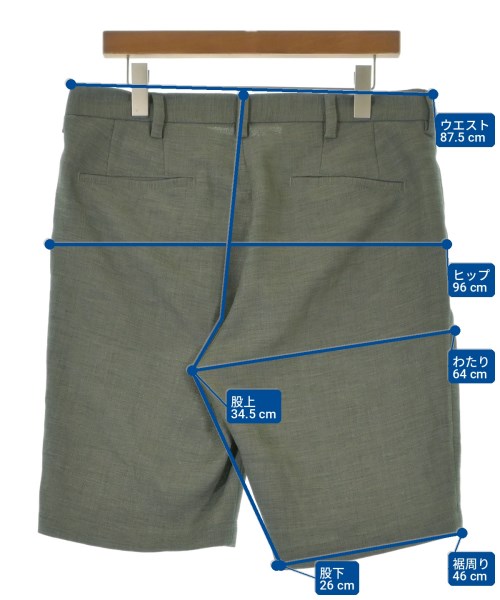 a day in the life UNITED ARROWS（アデイインザライフユナイテッドアローズ）ショートパンツ カーキ サイズ:XL メンズ/2200728017023