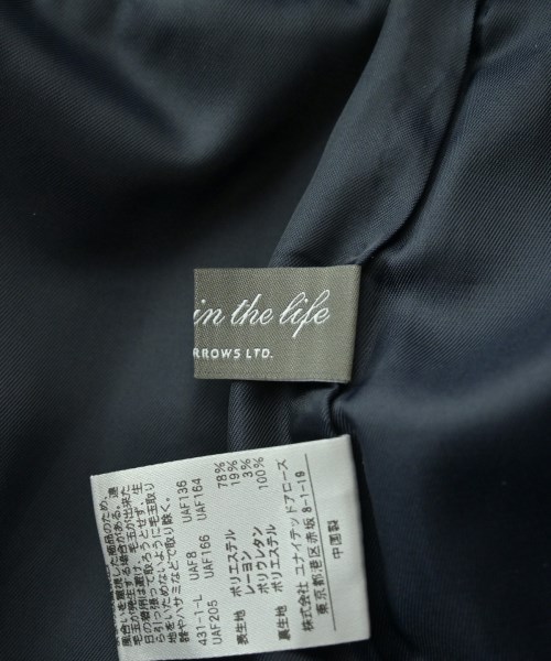 a day in the life UNITED ARROWS（アデイインザライフユナイテッドアローズ）ひざ丈スカート 紺 サイズ:40(M位) レディース/2200714808123