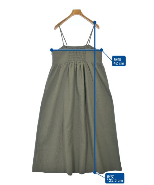 a day in the life UNITED ARROWS（アデイインザライフユナイテッドアローズ）ワンピース カーキ サイズ:-(M位) レディース/2200717491025