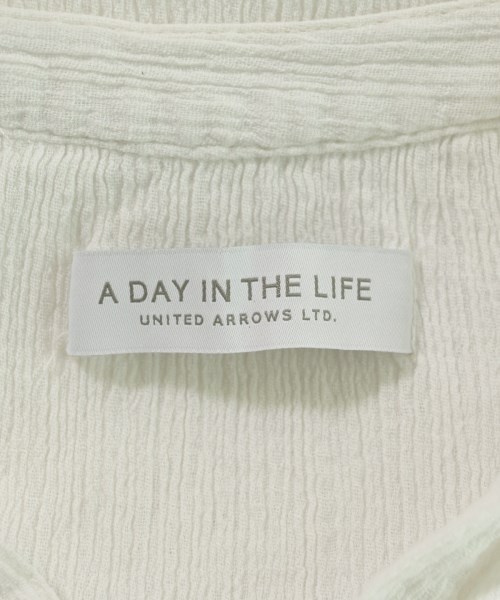 a day in the life UNITED ARROWS（アデイインザライフユナイテッドアローズ）ブラウス 白 サイズ:-(M位) レディース/2200718090128