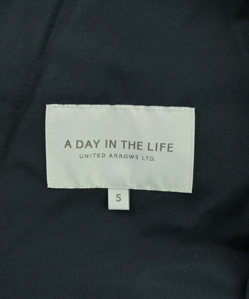 a day in the life UNITED ARROWS（アデイインザライフユナイテッドアローズ）ステンカラーコート 紺 サイズ:S メンズ/2200714556031