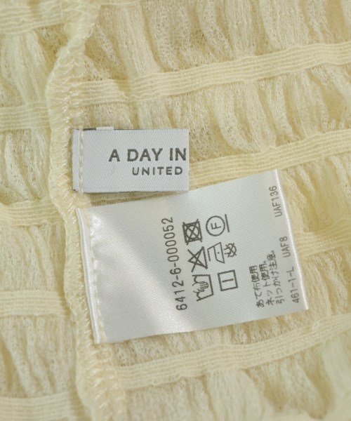 a day in the life UNITED ARROWS（アデイインザライフユナイテッドアローズ）Tシャツ・カットソー ベージュ サイズ:F レディース/2200719029141