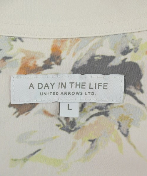 a day in the life UNITED ARROWS（アデイインザライフユナイテッドアローズ）カジュアルシャツ 白 サイズ:L メンズ/2200720548013