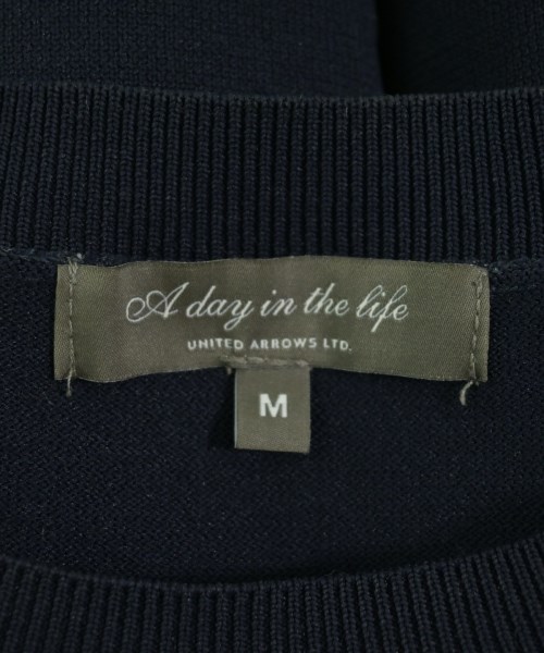 a day in the life UNITED ARROWS（アデイインザライフユナイテッドアローズ）ニット・セーター 紺 サイズ:M メンズ/2200722568088