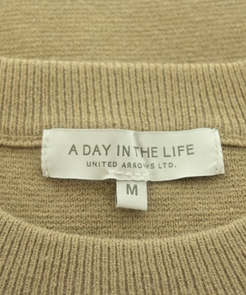 a day in the life UNITED ARROWS（アデイインザライフユナイテッドアローズ）ニット・セーター ベージュ サイズ:M メンズ/2200724575077