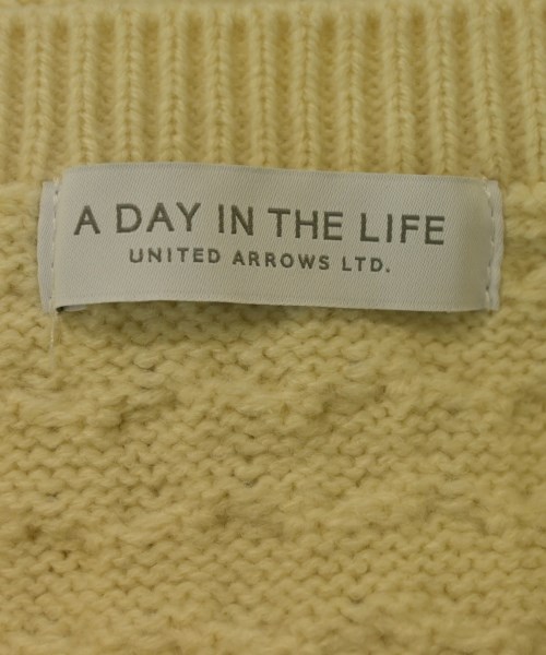 a day in the life UNITED ARROWS（アデイインザライフユナイテッドアローズ）ニット・セーター 白 サイズ:F レディース/2200724281022