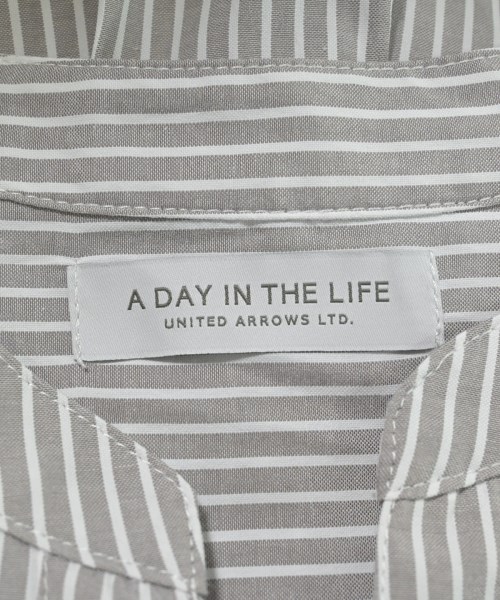 a day in the life UNITED ARROWS（アデイインザライフユナイテッドアローズ）ブラウス グレー サイズ:F レディース/2200680222039