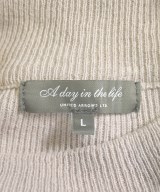 a day in the life UNITED ARROWS（アデイインザライフユナイテッドアローズ）ニット・セーター ベージュ サイズ:L レディース/2200682242035
