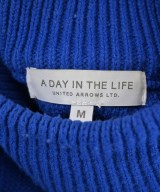 a day in the life UNITED ARROWS（アデイインザライフユナイテッドアローズ）ニット・セーター 青 サイズ:M メンズ/2200678876084