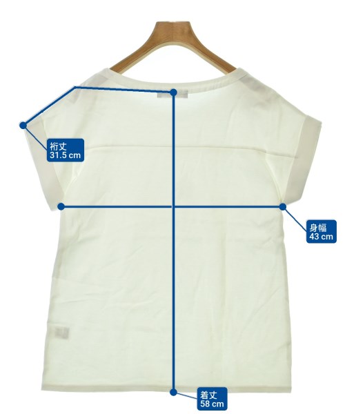 a day in the life UNITED ARROWS（アデイインザライフユナイテッドアローズ）Tシャツ・カットソー 白 サイズ:F レディース/2200687495023