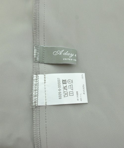 a day in the life UNITED ARROWS（アデイインザライフユナイテッドアローズ）ワンピース グレー サイズ:F レディース/2200681289031