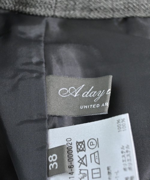 a day in the life UNITED ARROWS（アデイインザライフユナイテッドアローズ）スラックス グレー サイズ:38(M位) レディース/2200683587012