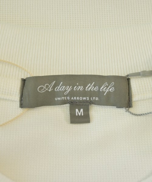 a day in the life UNITED ARROWS（アデイインザライフユナイテッドアローズ）Tシャツ・カットソー 白 サイズ:M メンズ/2200684989075