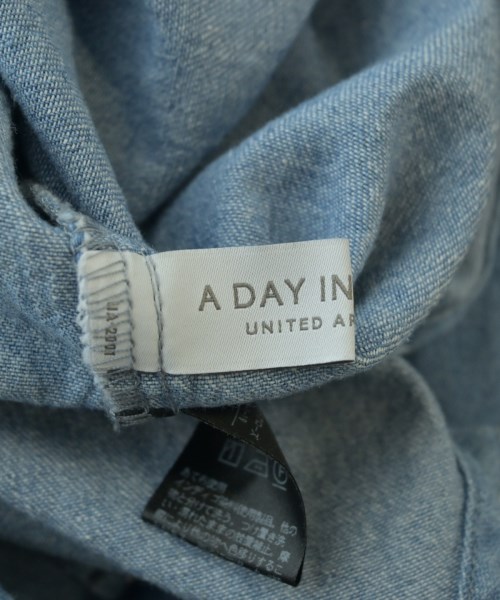 a day in the life UNITED ARROWS（アデイインザライフユナイテッドアローズ）カジュアルシャツ 青 サイズ:F レディース/2200685782378