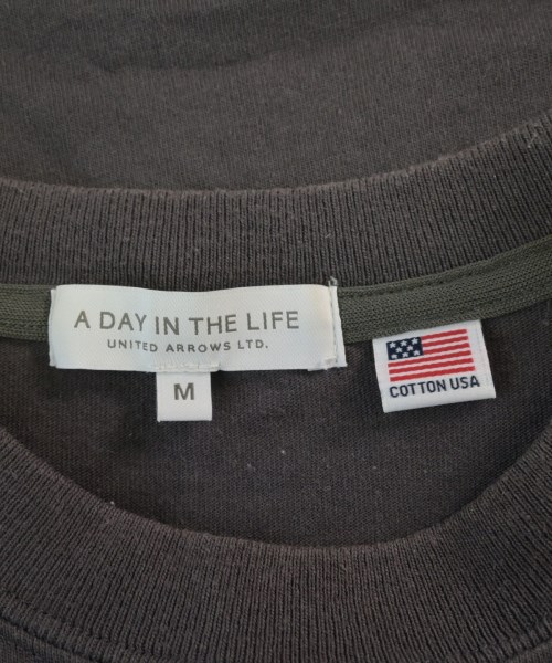 a day in the life UNITED ARROWS（アデイインザライフユナイテッドアローズ）Tシャツ・カットソー グレー サイズ:M メンズ/2200682871099