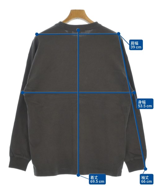 a day in the life UNITED ARROWS（アデイインザライフユナイテッドアローズ）Tシャツ・カットソー グレー サイズ:M メンズ/2200682871099