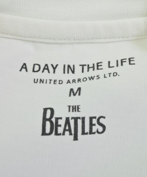 a day in the life UNITED ARROWS（アデイインザライフユナイテッドアローズ）Tシャツ・カットソー 白 サイズ:M メンズ/2200686076025