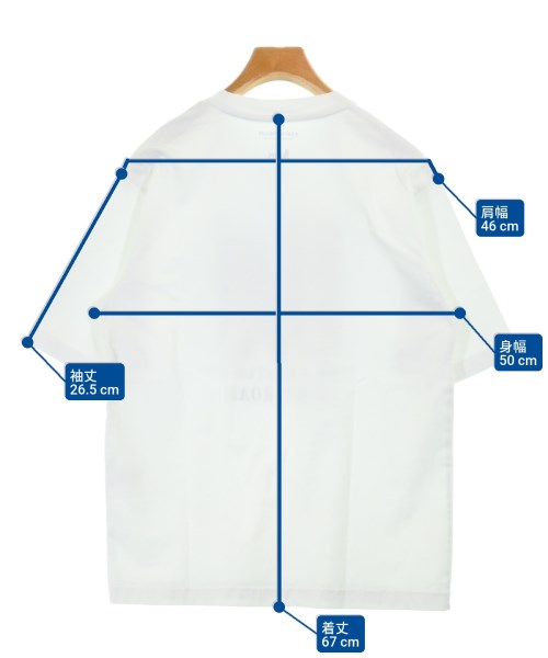 a day in the life UNITED ARROWS（アデイインザライフユナイテッドアローズ）Tシャツ・カットソー 白 サイズ:M メンズ/2200686076025