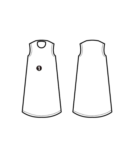 a day in the life UNITED ARROWS（アデイインザライフユナイテッドアローズ）ワンピース グレー サイズ:-(M位) レディース/2200691495088