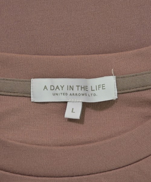 a day in the life UNITED ARROWS（アデイインザライフユナイテッドアローズ）Tシャツ・カットソー ピンク サイズ:L メンズ/2200679501022