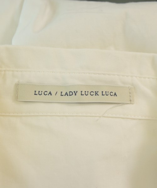 LUCA / LADY LUCK LUCA（ルカレディラックルカ）カジュアルシャツ 白 サイズ:F レディース/2200643525337