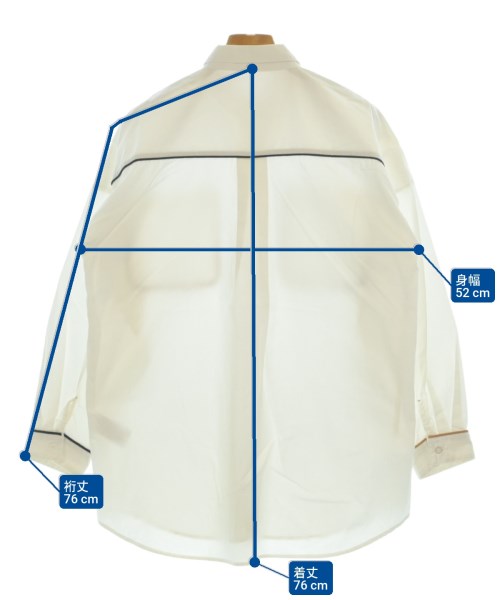 LUCA / LADY LUCK LUCA（ルカレディラックルカ）カジュアルシャツ 白 サイズ:F レディース/2200643525337