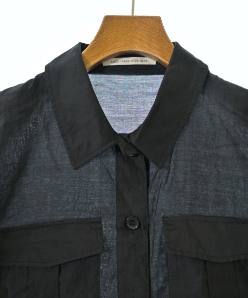 LUCA / LADY LUCK LUCA（ルカレディラックルカ）カジュアルシャツ 黒 サイズ:F レディース/2200643525351