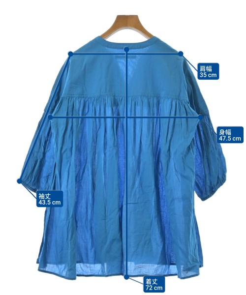 LUCA / LADY LUCK LUCA（ルカレディラックルカ）ブラウス 青 サイズ:F レディース/2200643525382