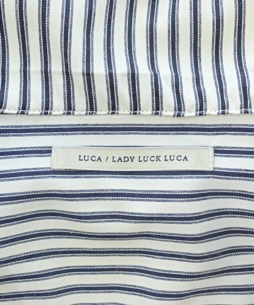 LUCA / LADY LUCK LUCA（ルカレディラックルカ）カジュアルシャツ 白 サイズ:F レディース/2200656534081