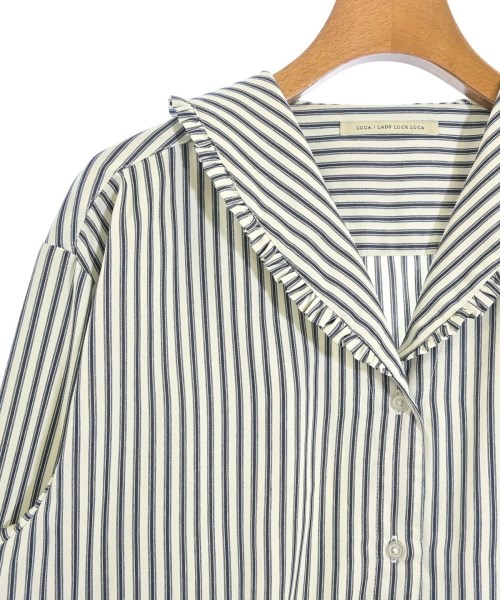 LUCA / LADY LUCK LUCA（ルカレディラックルカ）カジュアルシャツ 白 サイズ:F レディース/2200656534081