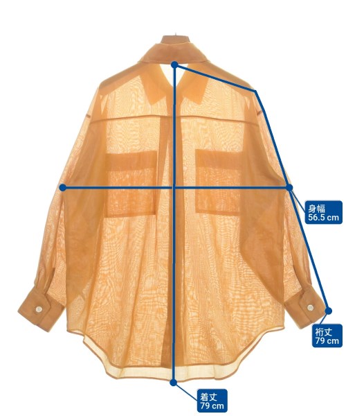 LUCA / LADY LUCK LUCA（ルカレディラックルカ）カジュアルシャツ オレンジ サイズ:F レディース/2200656534098