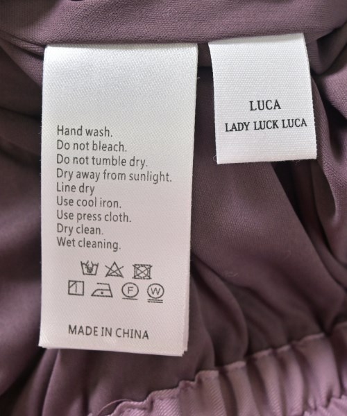 LUCA / LADY LUCK LUCA（ルカレディラックルカ）ロング・マキシ丈スカート 紫 サイズ:-(M位) レディース/2200712071062