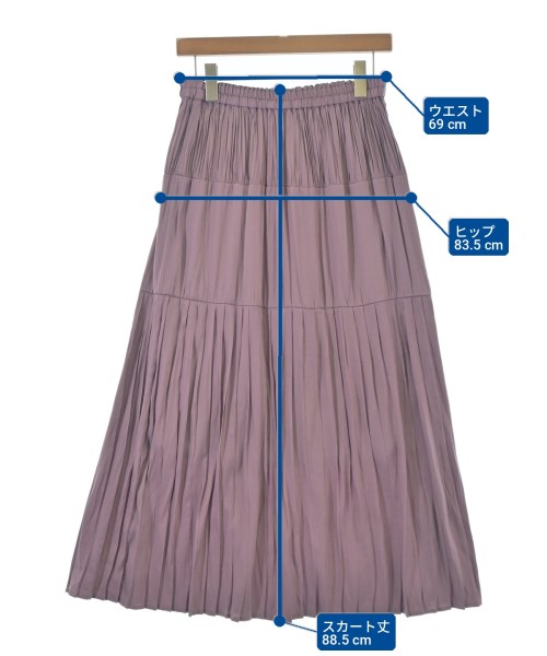 LUCA / LADY LUCK LUCA（ルカレディラックルカ）ロング・マキシ丈スカート 紫 サイズ:-(M位) レディース/2200712071062